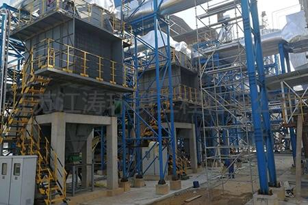 中鋁東南銅業有限公司3套580平方米搖桿清灰板式冷卻器